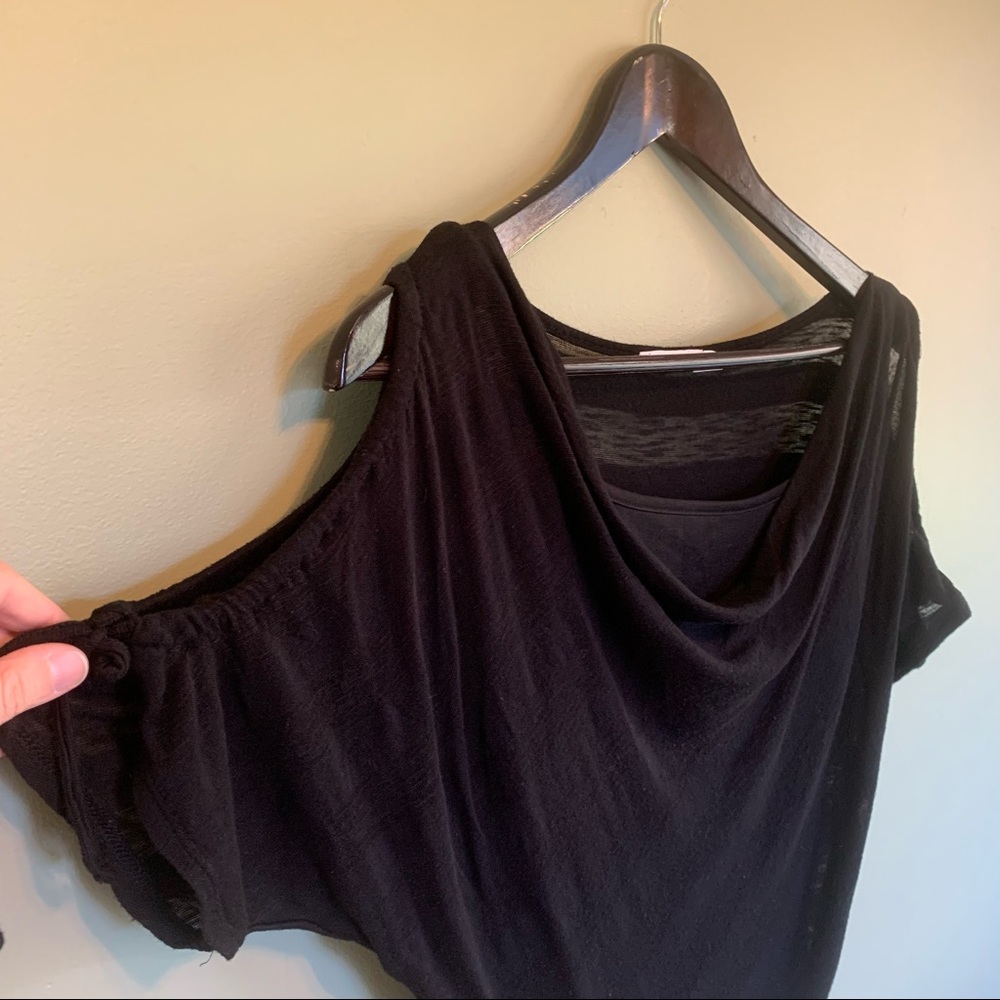 Beak a Boo Shoulder, Cowl Neck, Small